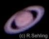 Saturn on 2004 february 06th approx. 11:00pm cet, observed in plauen, partly cloudy