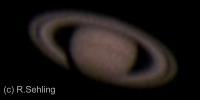 Saturn on 2005 april 20th, observed in kleinfriesen / vogtland