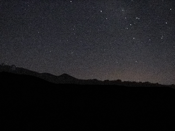 29.08.2008 - Daemmerung und Nacht am Observatorium auf dem Roque des los Muchachos - sehr beeindruckend!