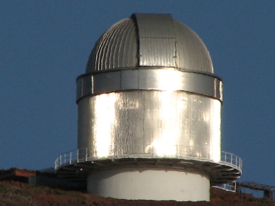 Das skandinavische Teleskop NORDIC mit 2,56m Spiegel.