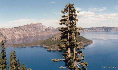 the crater lake - oregon county