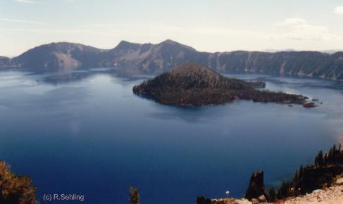 the crater lake - oregon county
