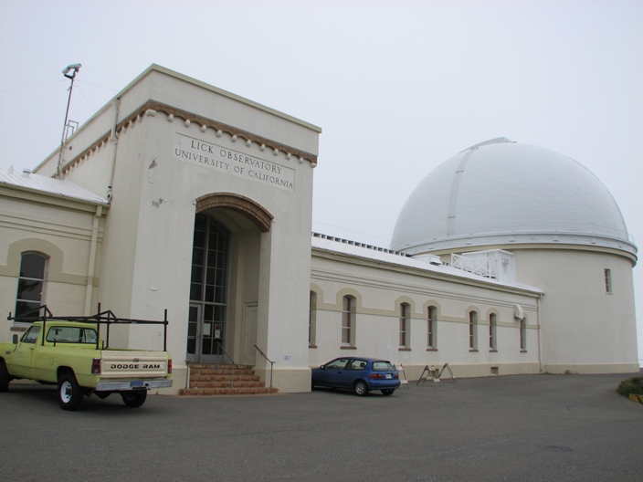the Lick Observatory (Mt.Hamilton,Ca), Home of the 36inch Refractor