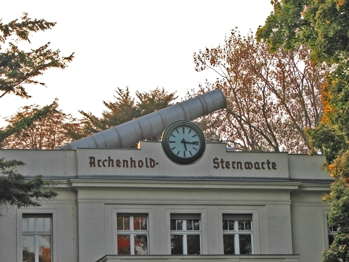 Archenhold Observatory Building and the big 26.7inch (68cm) Refractor