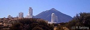 Das Observatorium vom atmospheric observatorium` fotografiert (Ausschnittsvergrsserung).