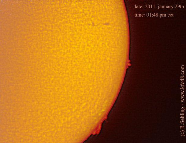 my first record of sun in h-alpha - WOW!!!