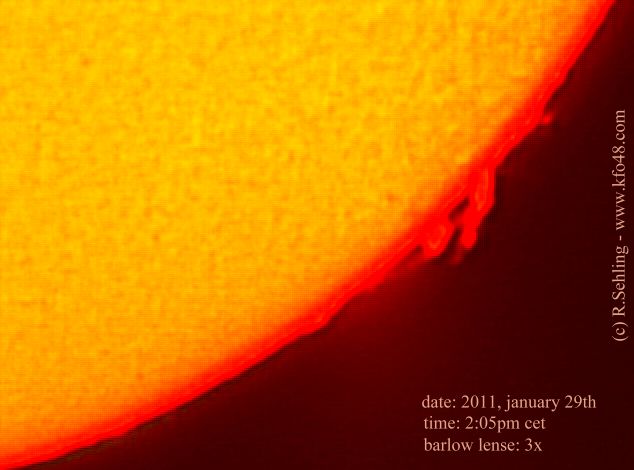 my first record of sun in h-alpha - WOW!!!